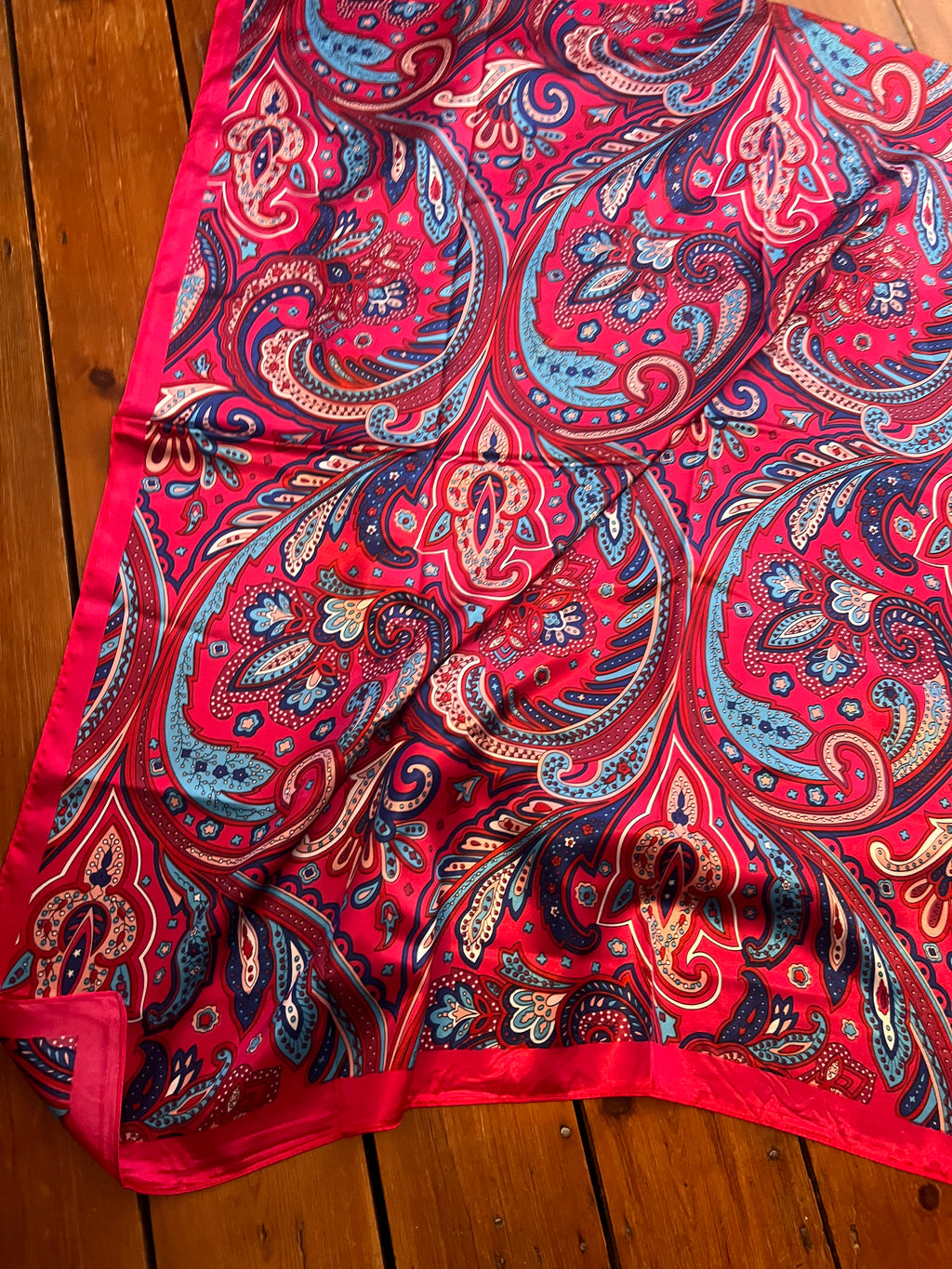 Western Wild Rag – Pink Paisley