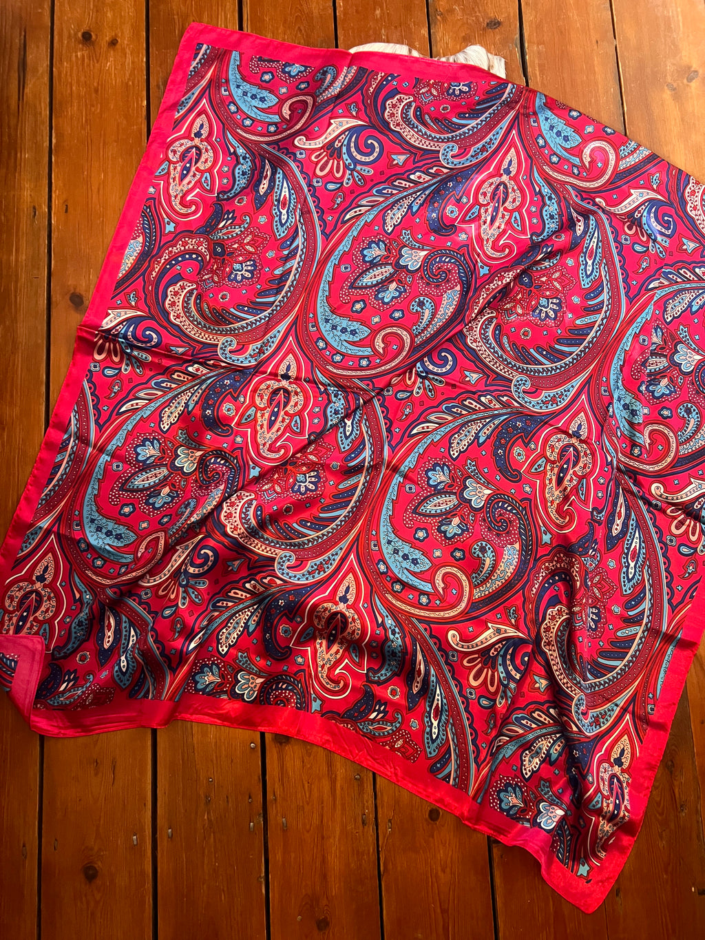 Western Wild Rag – Pink Paisley