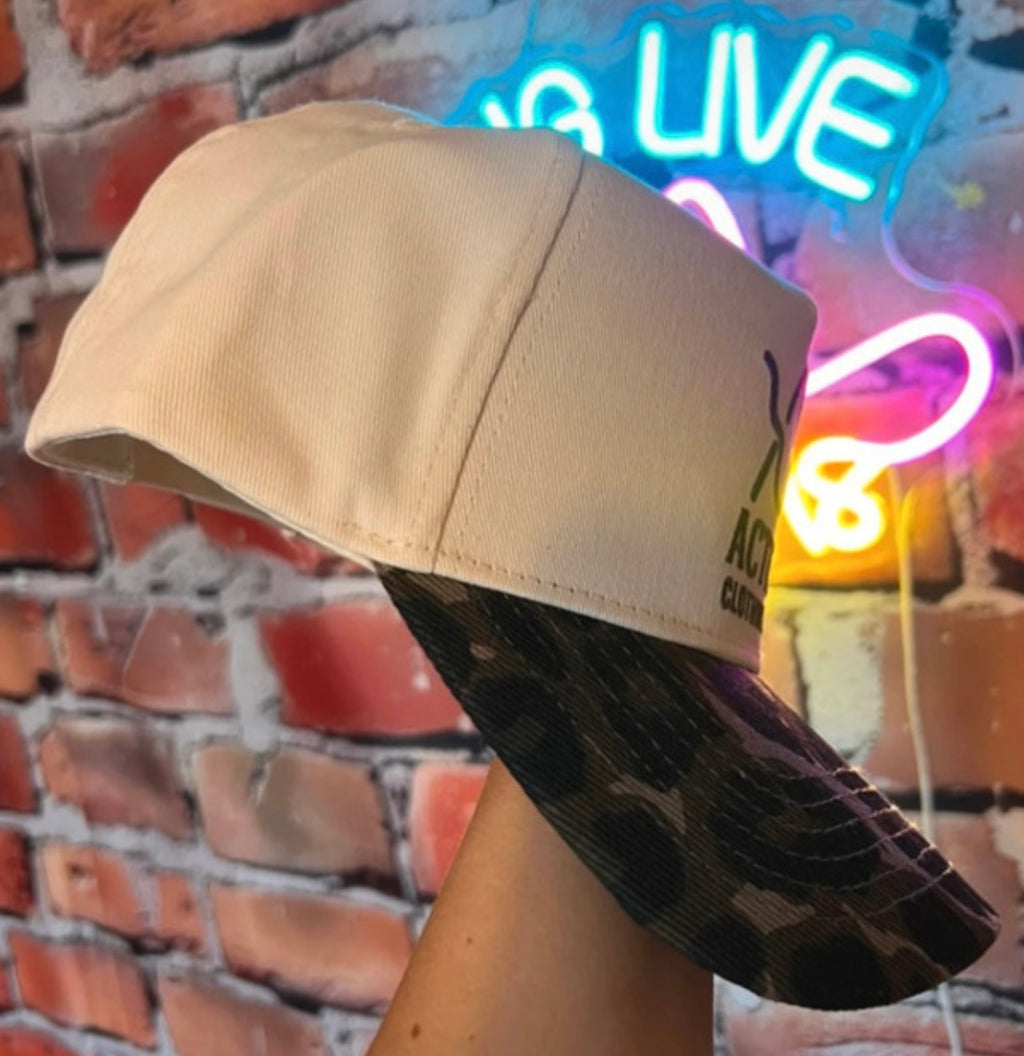 Action Clothing Co. Leopard Trucker Cap