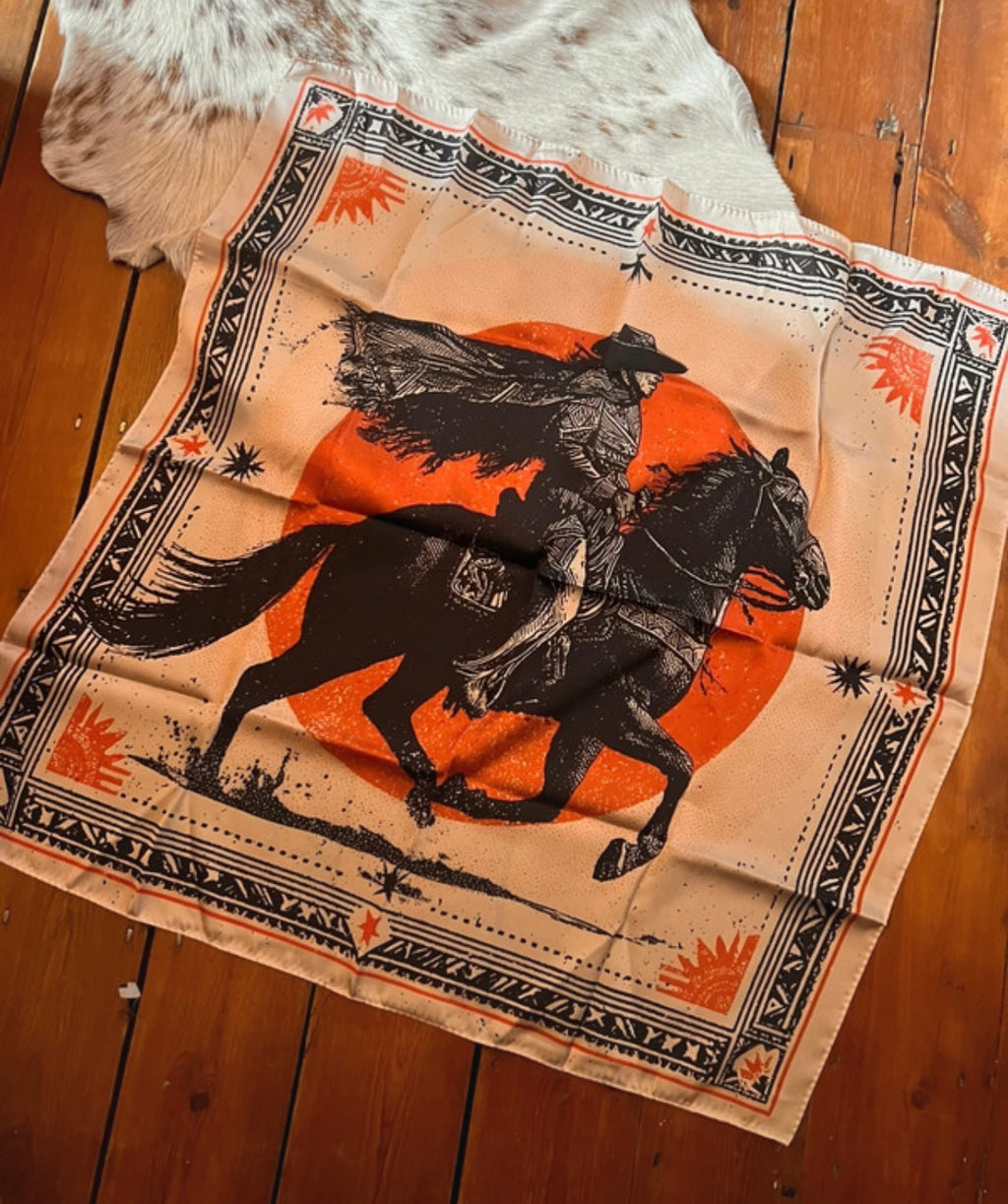 Western Cowgirl Wild Rag – Sunset Rider