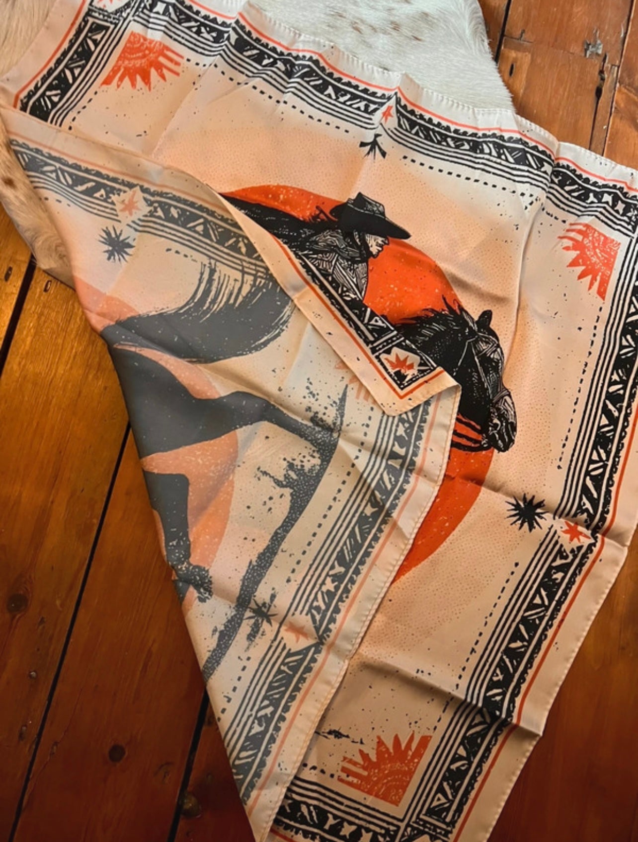 Western Cowgirl Wild Rag – Sunset Rider