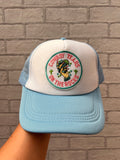 Cowboy tears on the rocks trucker hat