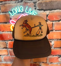 Vintage style Rodeo Tiger Trucker Cap