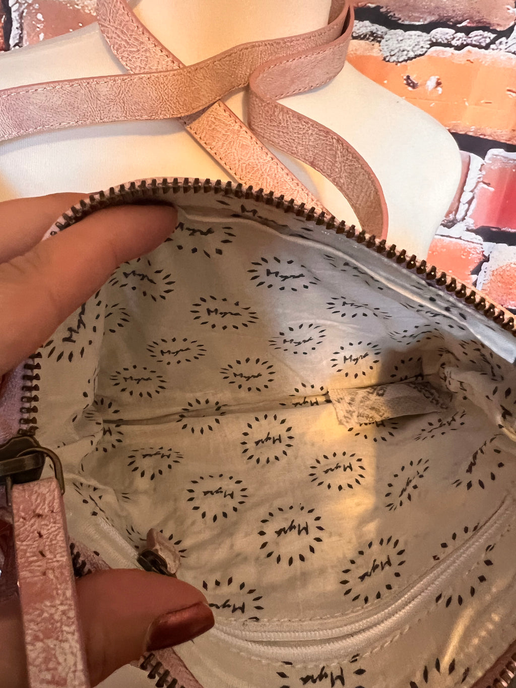Myra thunderfly fringe leather bag