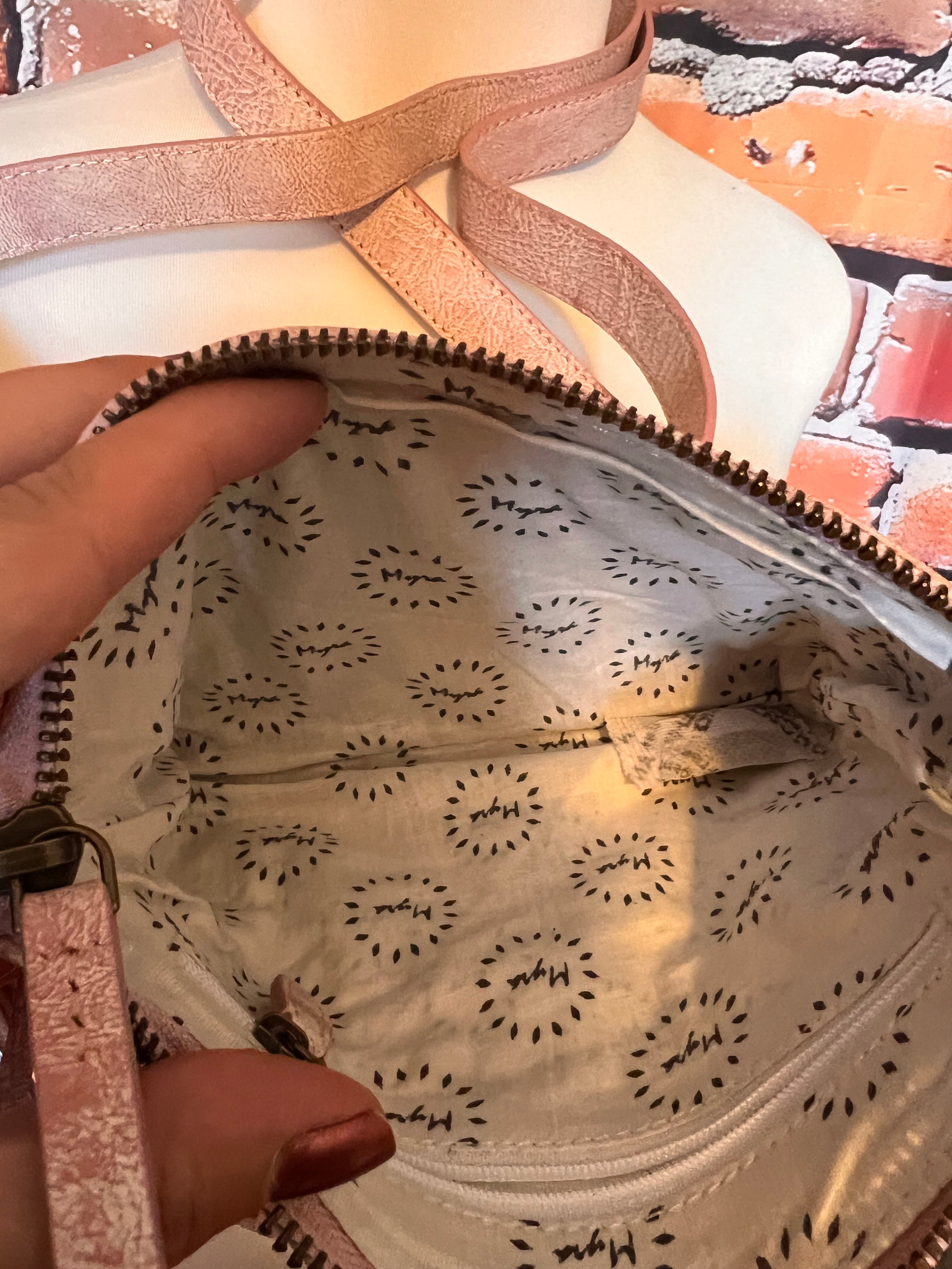 Myra thunderfly fringe leather bag
